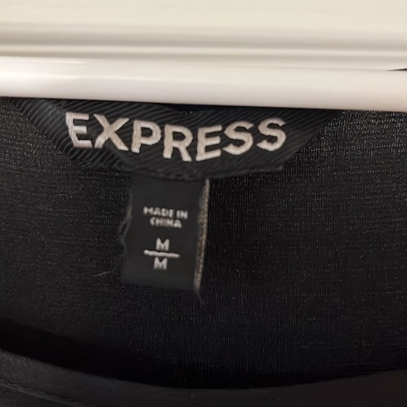 Express Color Block Sheath Dress, Women’s Size M, White/Blue/Black - Picture 2 of 12